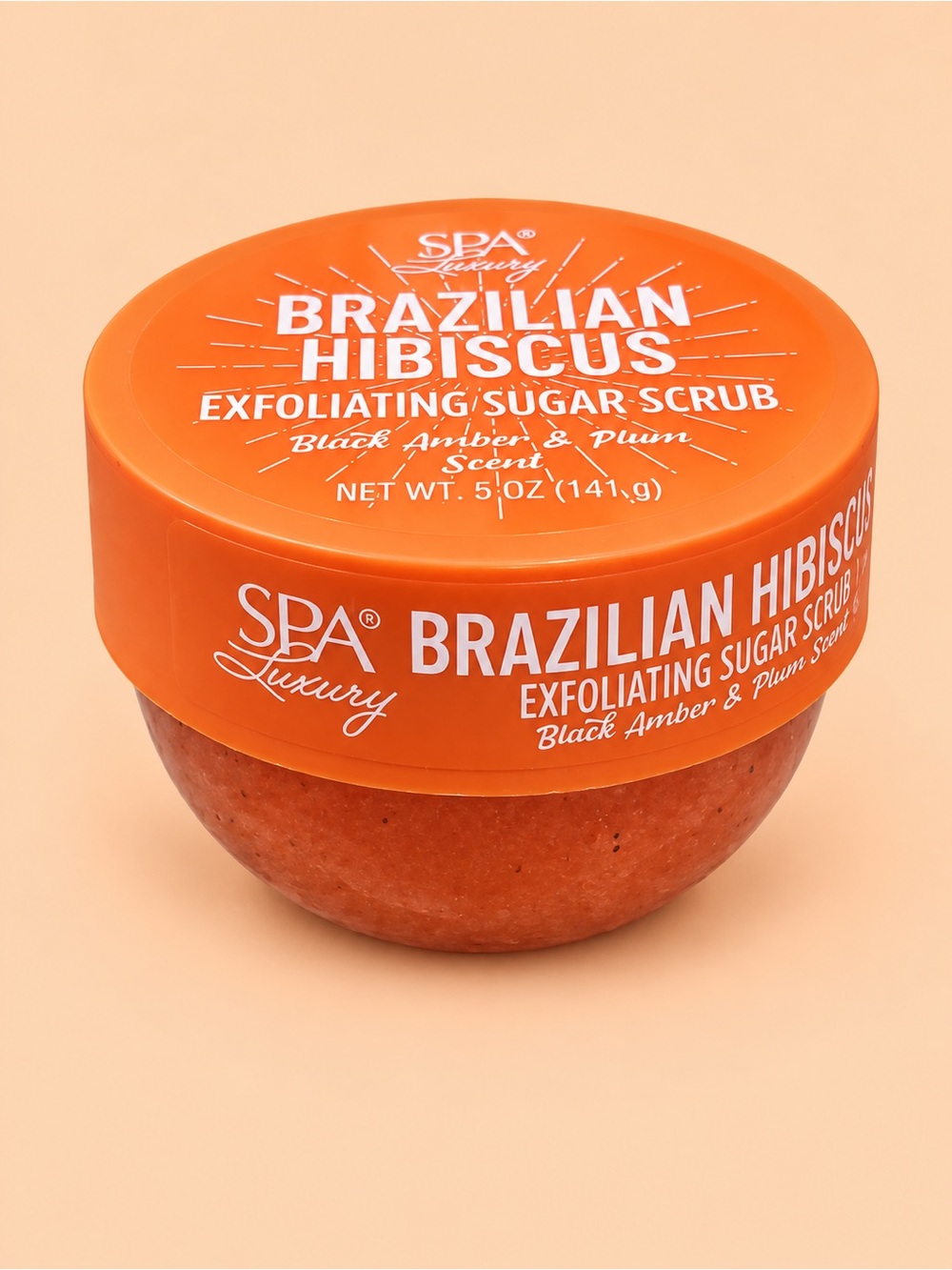 Spa Luxury Brazilian Hibiscus Exfoliating Sugar Scrub